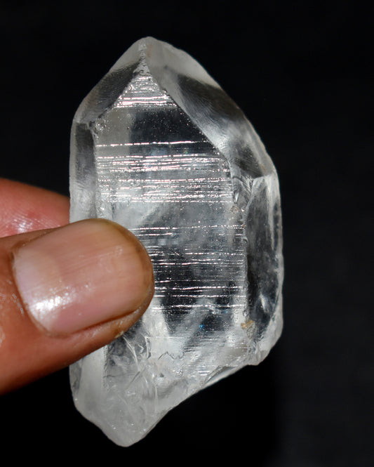 Natural Lemurian Quartz Crystal – Clear Energizing- {Weight-51.00 Gram}