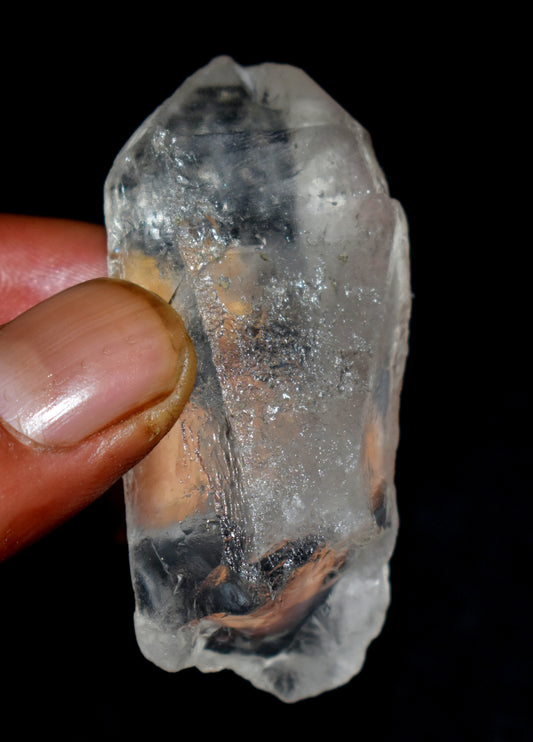 Natural Lemurian Quartz Crystal – Clear Energizing- {Weight-49.70 Gram}