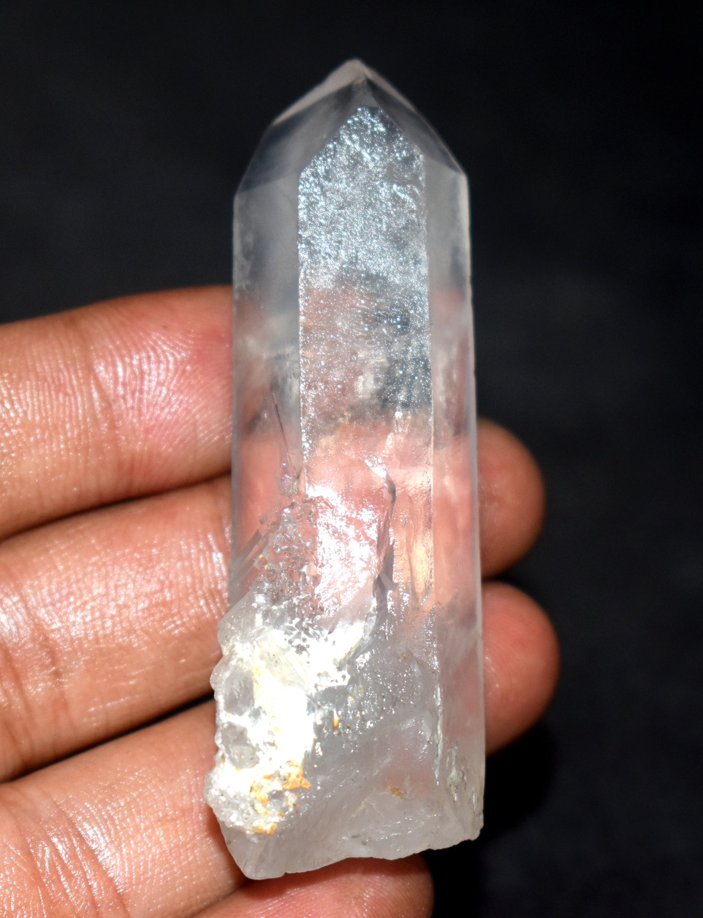 Lemurian Quartz Crystal – Clear Energizing- {Weight- 37.80 Gram},