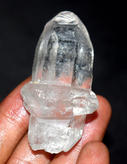 Tantric Twin Crystal – Soul Mate Crystal - Enhances Energy Flow and Spiritual Healing- {Weight- 49.40 Gram}