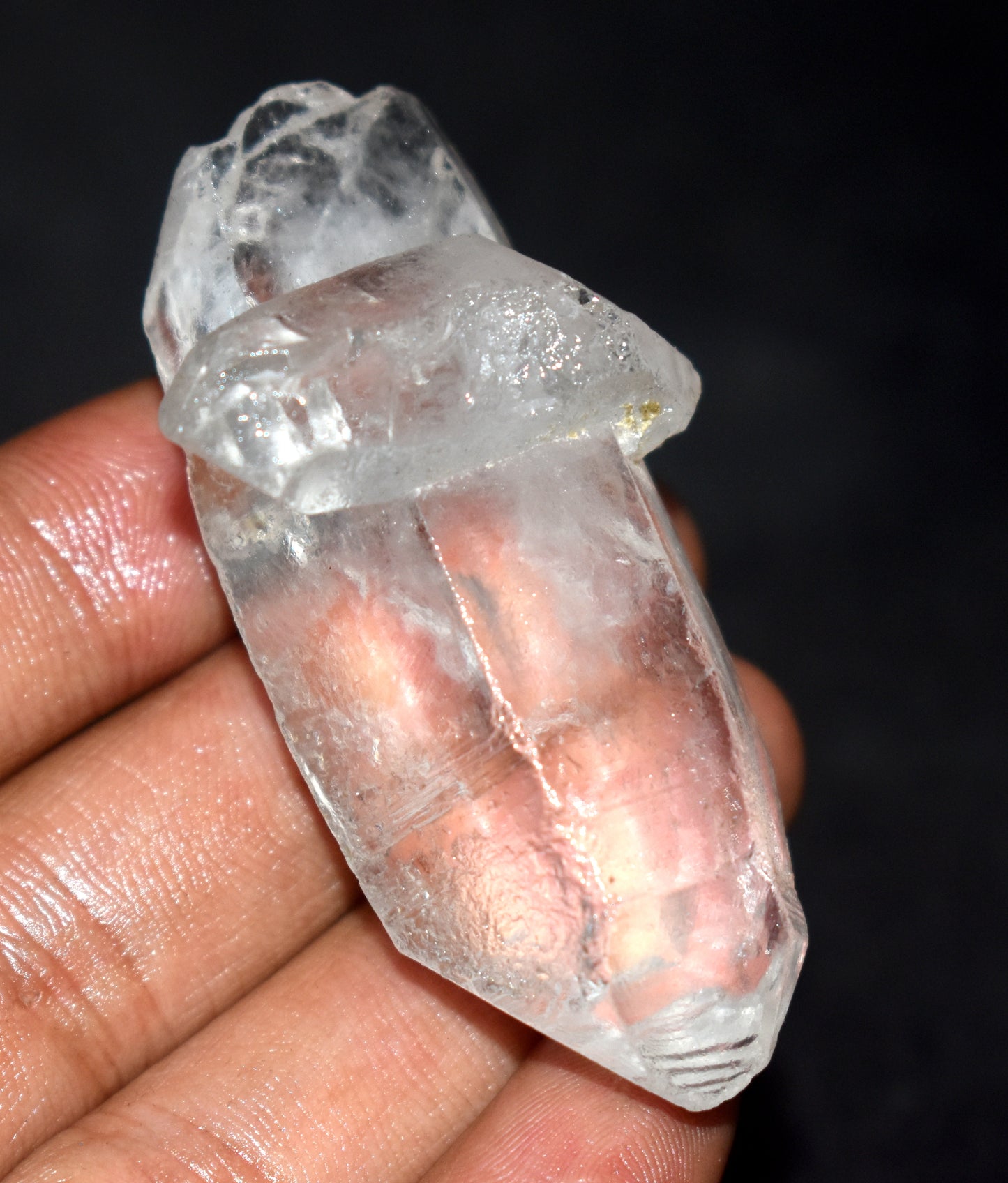 Tantric Twin Crystal – Soul Mate Crystal - Enhances Energy Flow and Spiritual Healing- {Weight- 49.40 Gram}