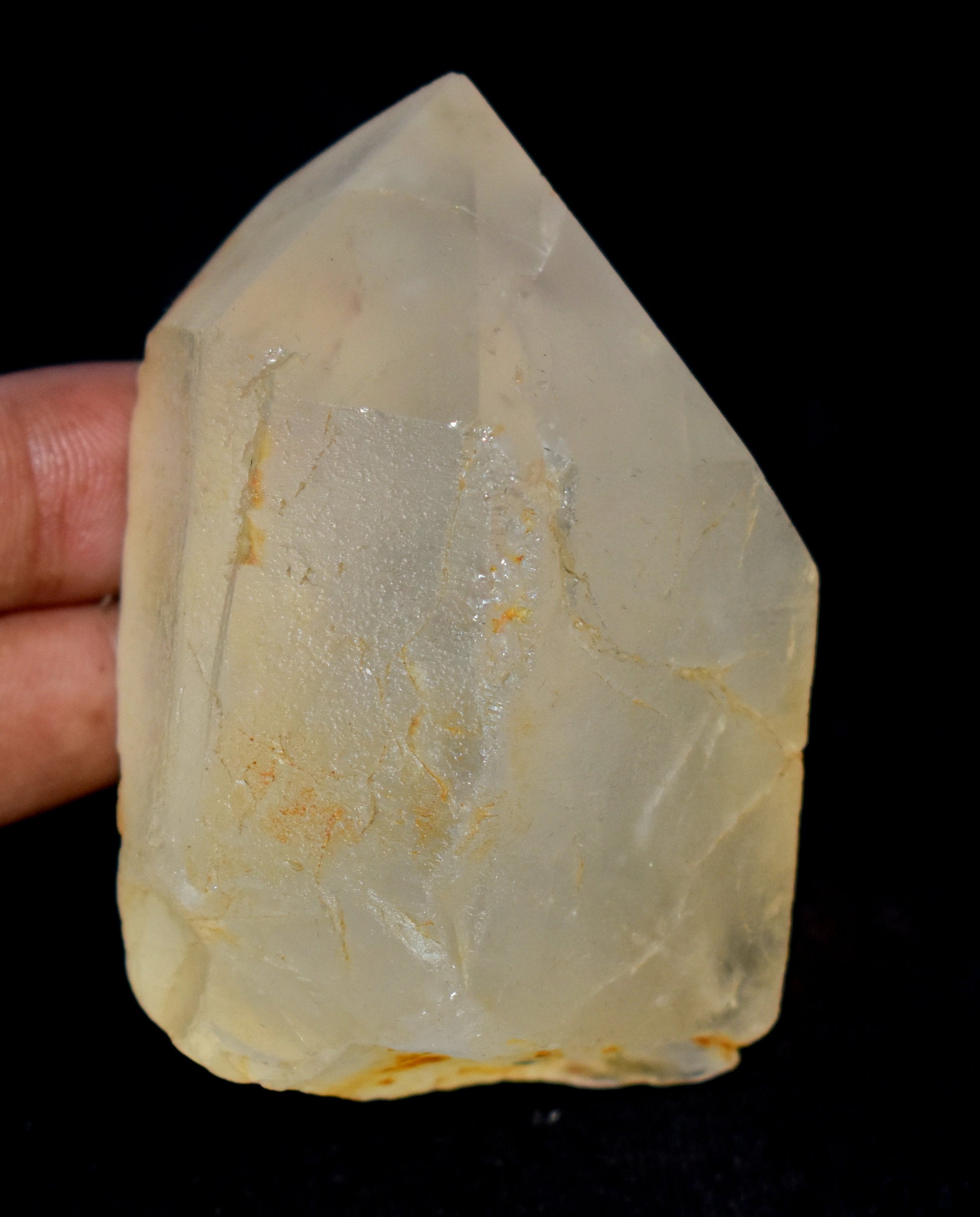  Natural Lemurian Quartz Crystal – Clear, High-Vibration Energy for Healing and Clarity #LemurianQuartz #CrystalHealing #HighVibration #SpiritualAwakening #NaturalQuartz