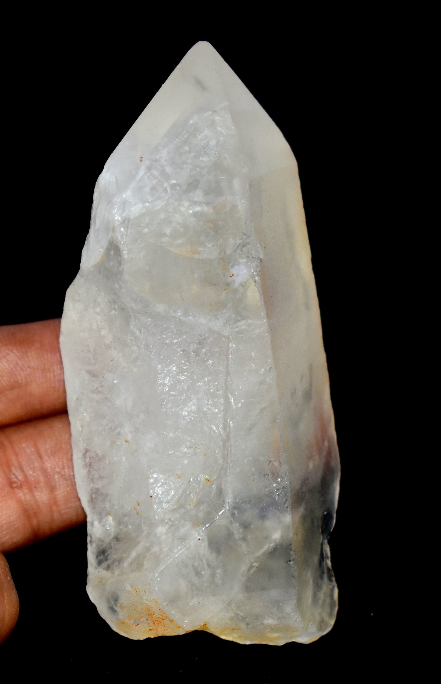  Natural Lemurian Quartz Crystal – Clear, High-Vibration Energy for Healing and Clarity #LemurianQuartz #HighVibration #CrystalHealing #SpiritualAwakening #NaturalQuartz