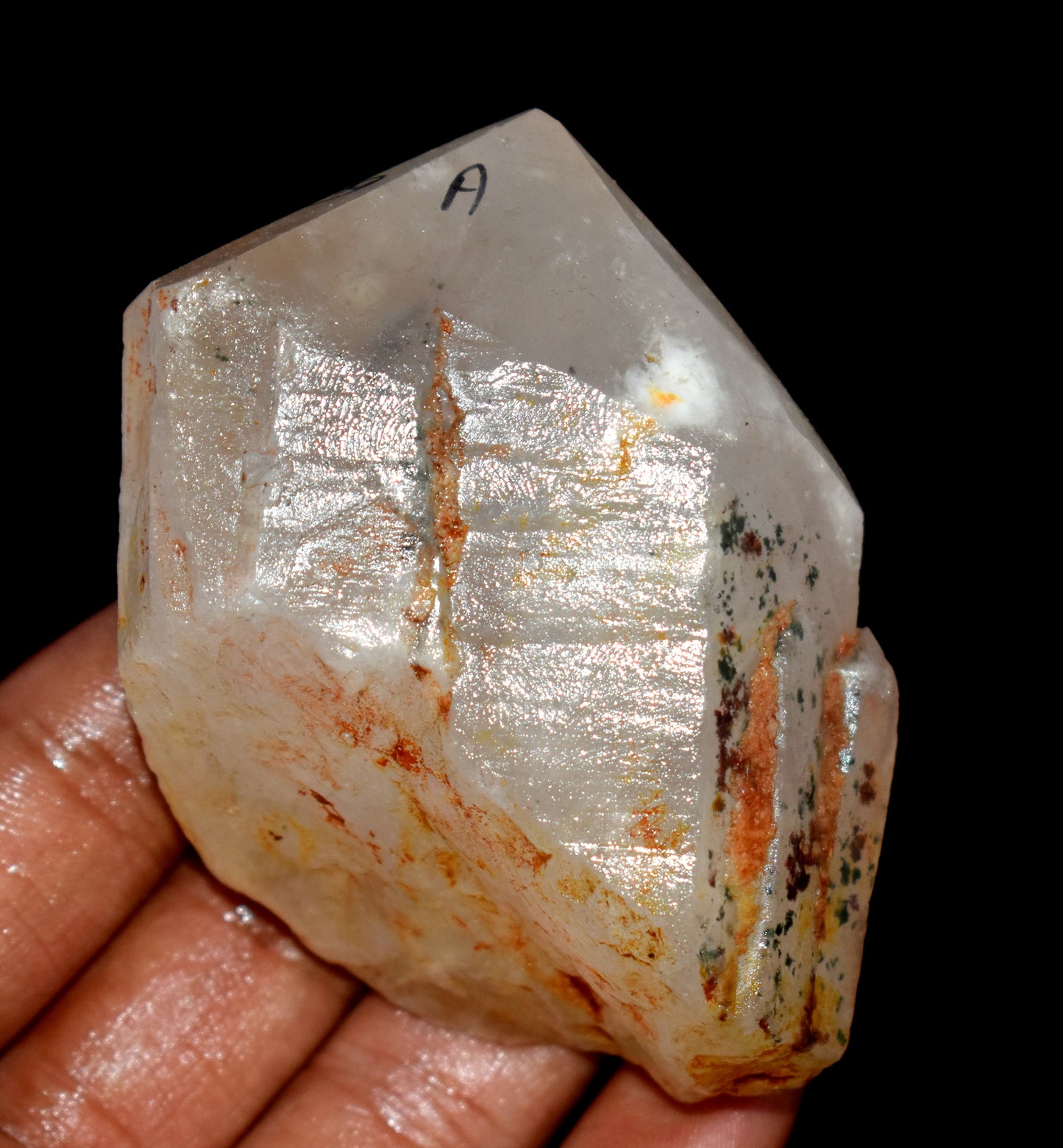 Natural Lemurian Quartz Crystal – Clear, High-Vibrational, and Enlightening #LemurianQuartz #HighVibrations #CrystalHealing #NaturalQuartz #SpiritualGrowth