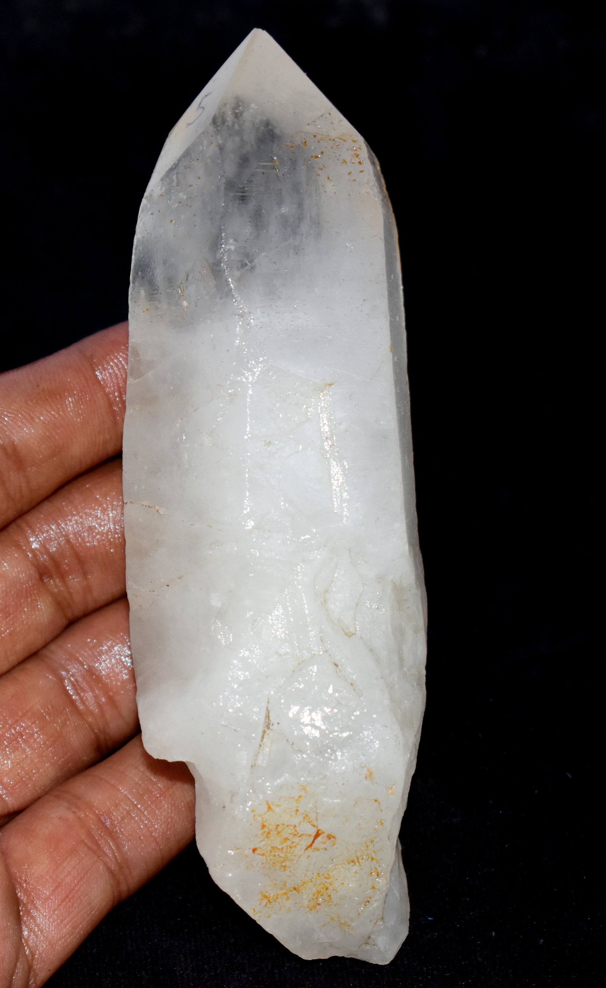  Natural Lemurian Quartz Crystal – Clear, Translucent, and Empowering #LemurianQuartz #CrystalHealing #NaturalQuartz #Empowerment #SpiritualEnergy






