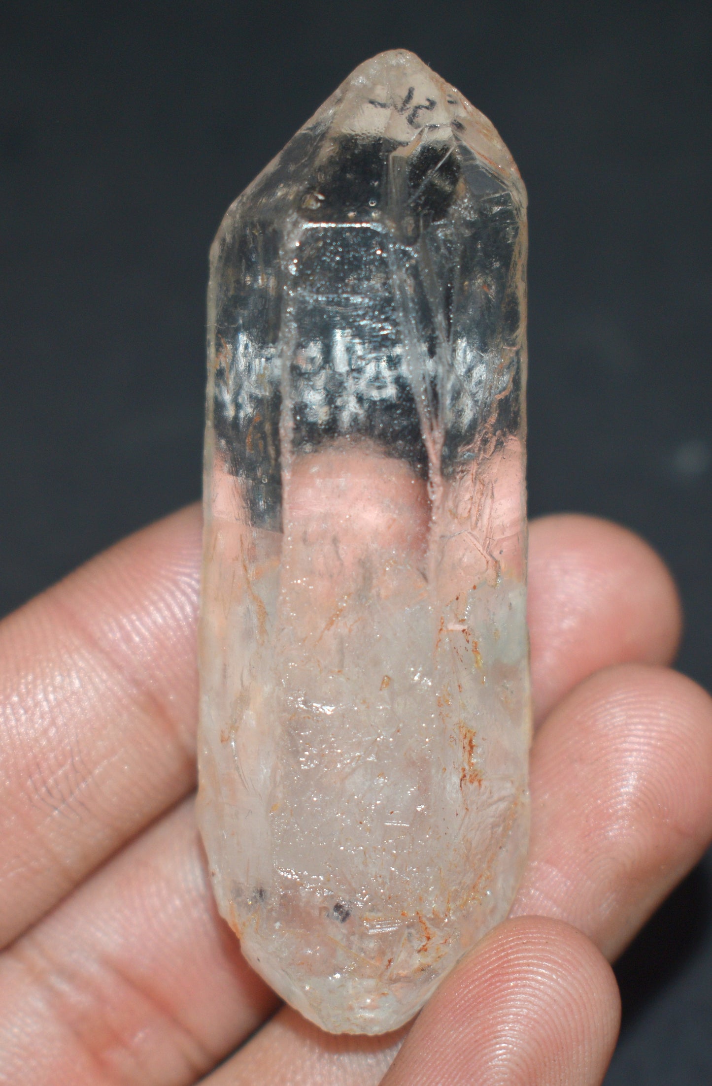 Beautiful Lemurian Seed Window Crystal Point – Clear Energizing- {Weight- 35.00 Gram},