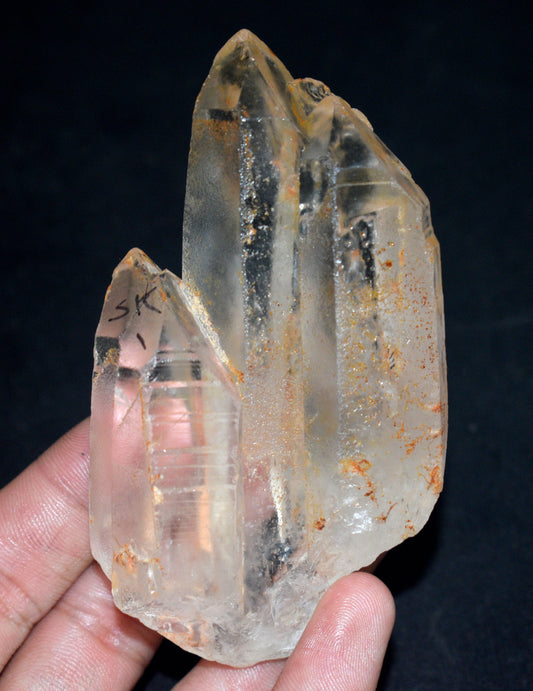 Very Beautiful & Rare Tantric Twin Crystal – Soul Mate Crystal - Enhances Energy Flow and Spiritual Healing- {Weight- 156.00 Gram}