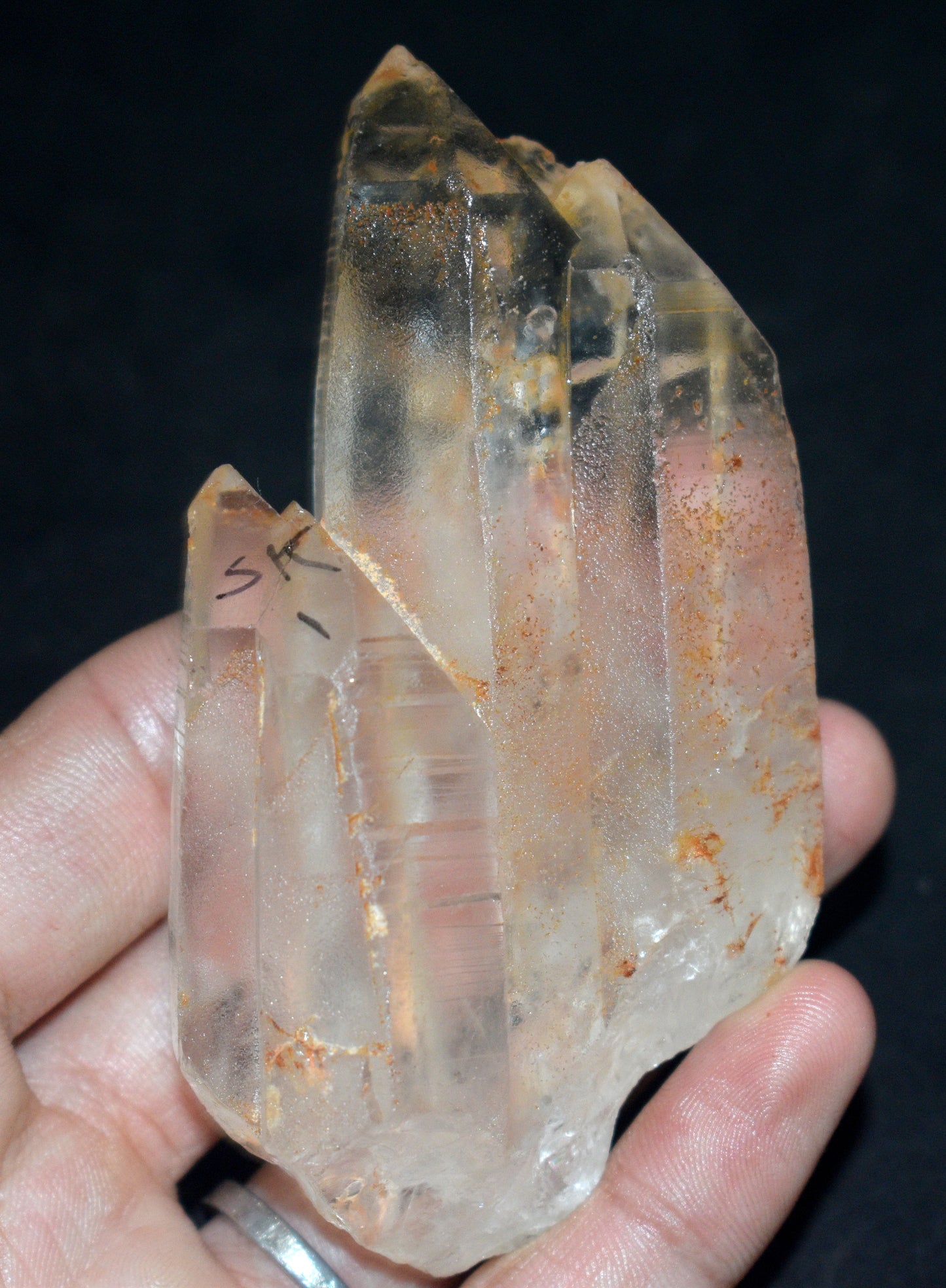 Very Beautiful & Rare Tantric Twin Crystal – Soul Mate Crystal - Enhances Energy Flow and Spiritual Healing- {Weight- 156.00 Gram}