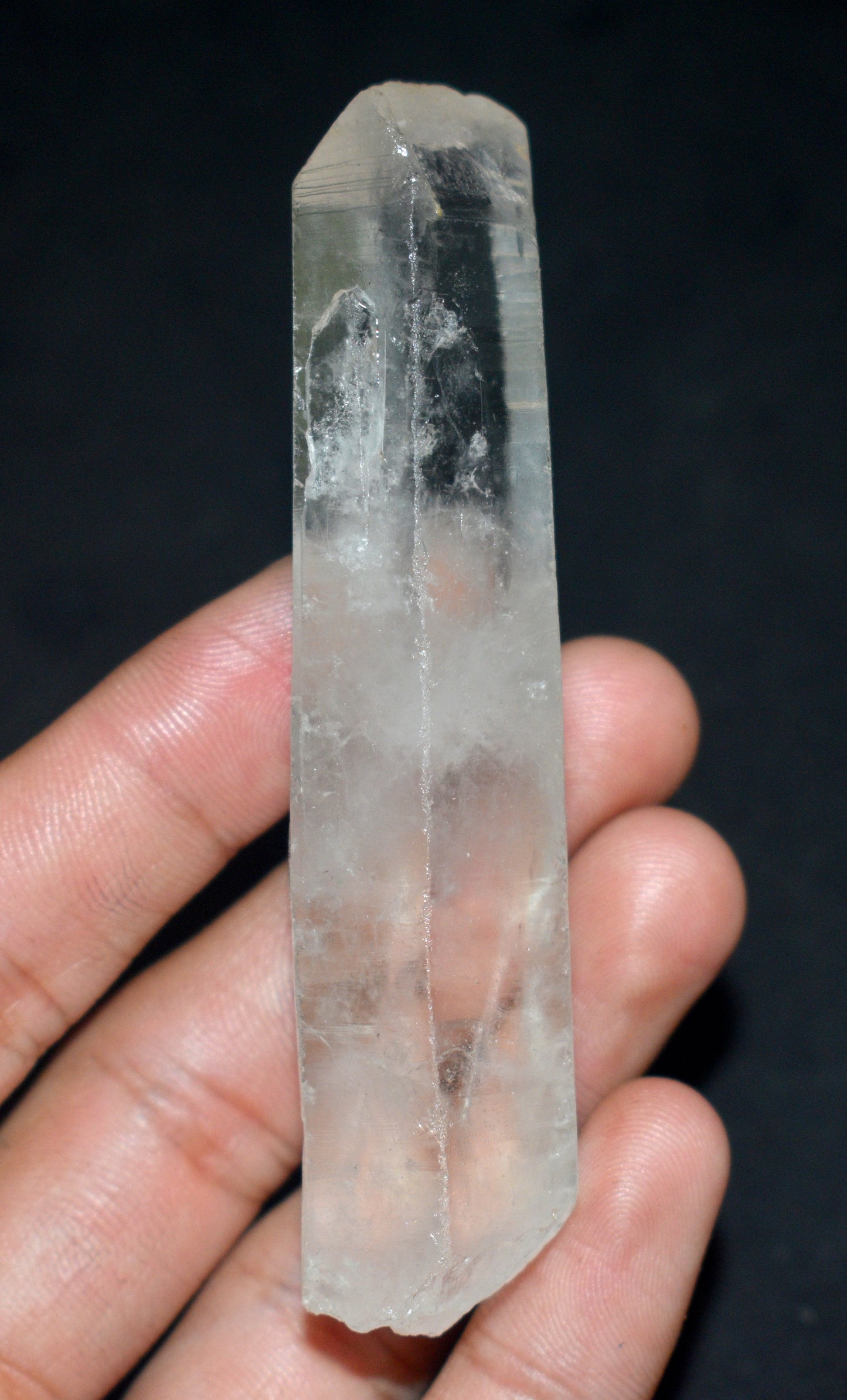 Very Beautiful Lemurian Seed Window Crystal Point – Clear Energizing- {Weight- 65.00 Gram},