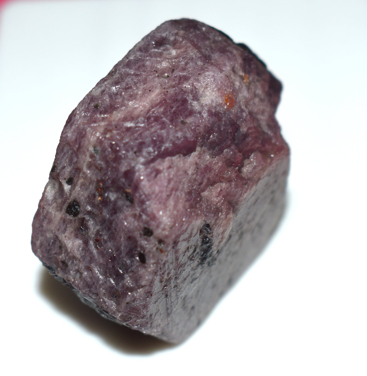 Beautiful Natural Ruby Raw Crystal- Rough Ruby Stone- Healing Crystals- {Weight-109.00 Gram}