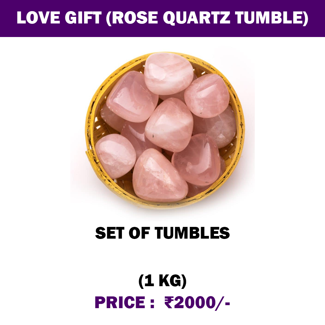 Love Gift (Rose Quartz Tumble)