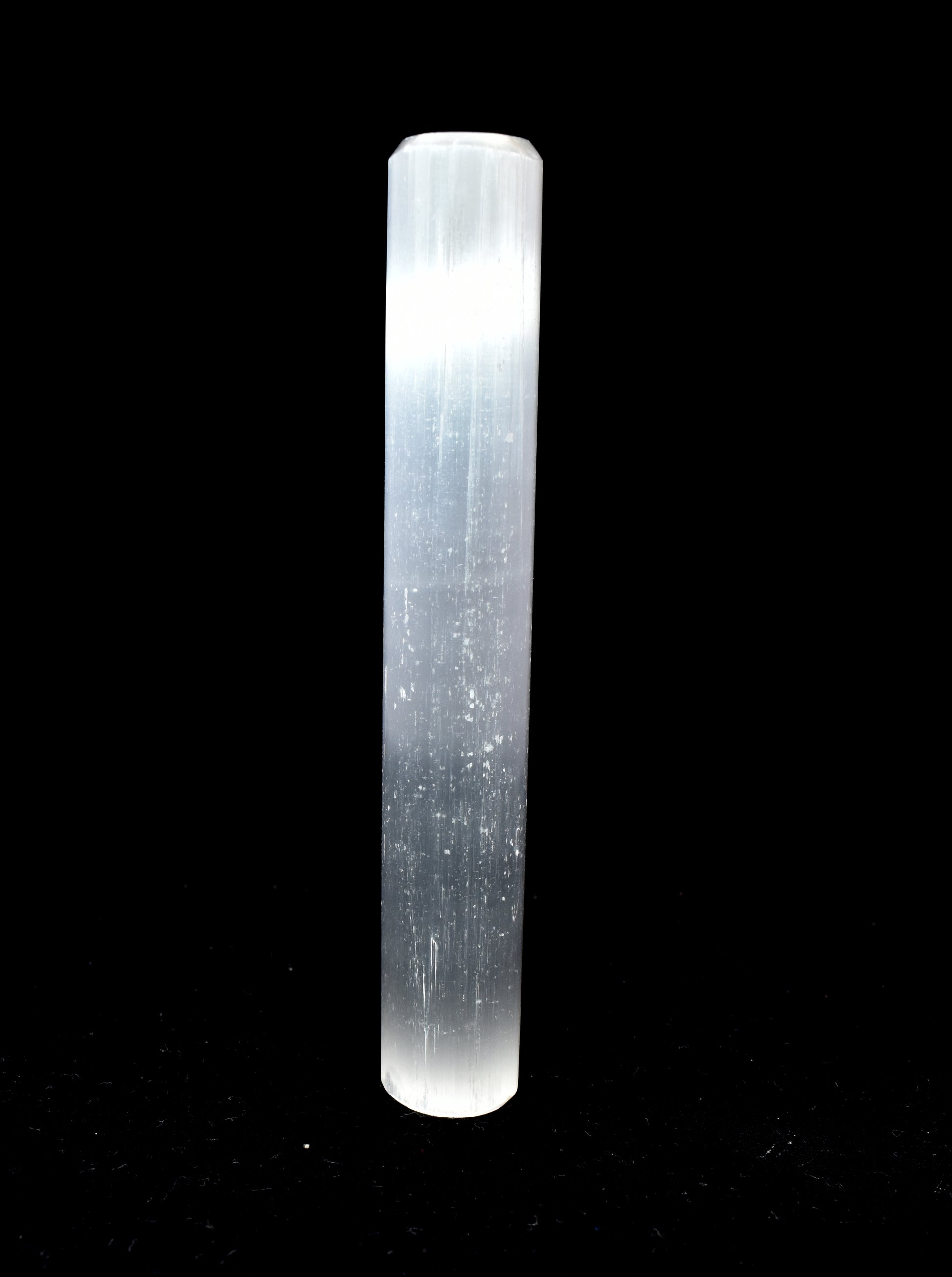 Rough Selenite Pencil - Long Selenite Stick for Energy Cleansing, Healing, 51.93 Gram Crystal for Purification