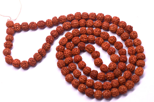 Rudraksha Bead Mala for Spiritual Growth and Protection – Supports Inner Peace and Energetic Shielding #Rudraksha #SpiritualGrowth #Protection #CrystalHealing #Mala
