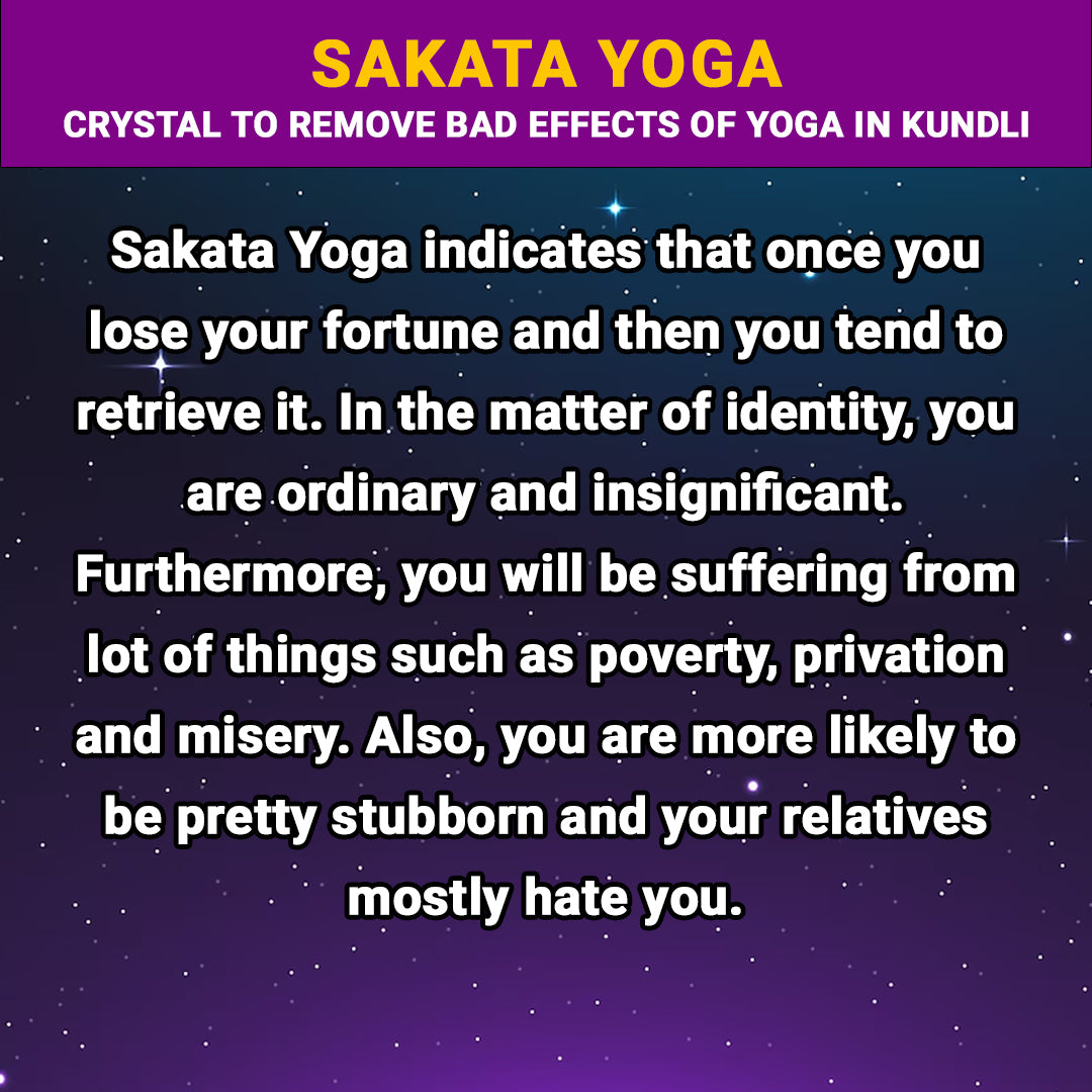 Sakata Yoga in Kundli | Crystal