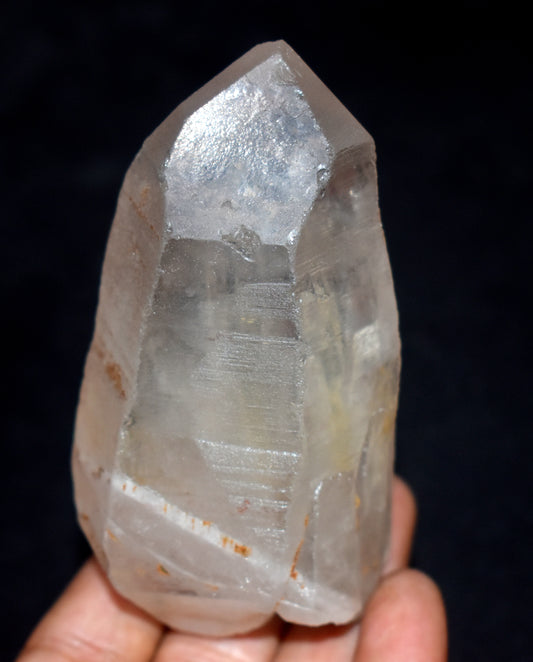 Rare Double Pointer Window Shiv Shakti Crystal – Clear Energizing- {Weight- 232.60 Gram},