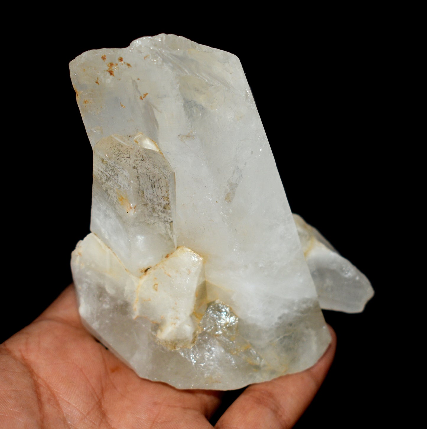 Very Rare & Beautiful Tantric Twin Crystal – Soul Mate Crystal - Enhances Energy Flow and Spiritual Healing- {Weight- 456.50 Gram}