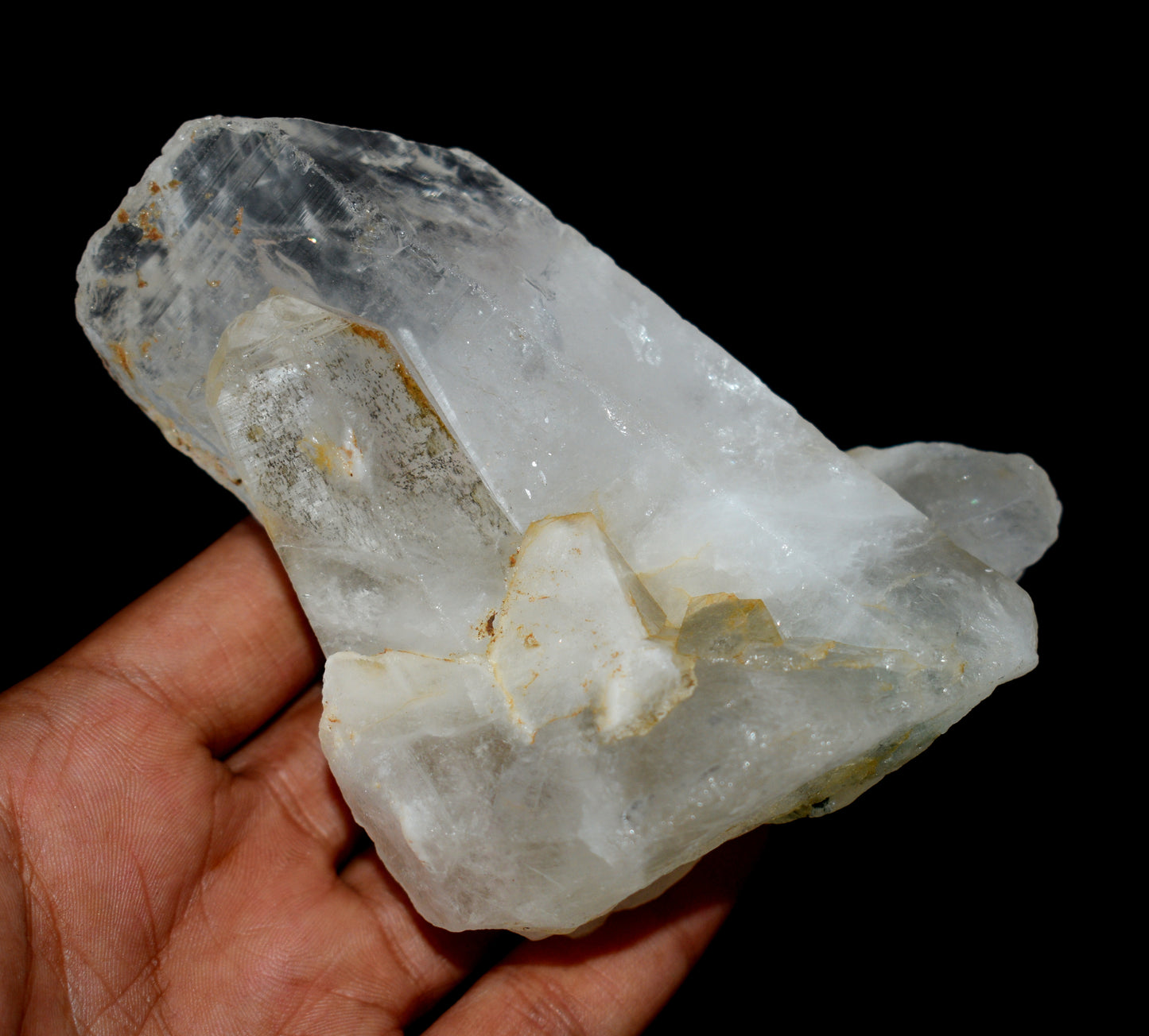 Very Rare & Beautiful Tantric Twin Crystal – Soul Mate Crystal - Enhances Energy Flow and Spiritual Healing- {Weight- 456.50 Gram}