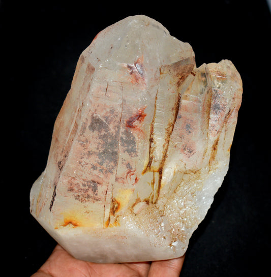 Very Rare & Natural Tantric Twin Crystal – Soul Mate Crystal - Enhances Energy Flow and Spiritual Healing- {Weight- 1.475 Kg}