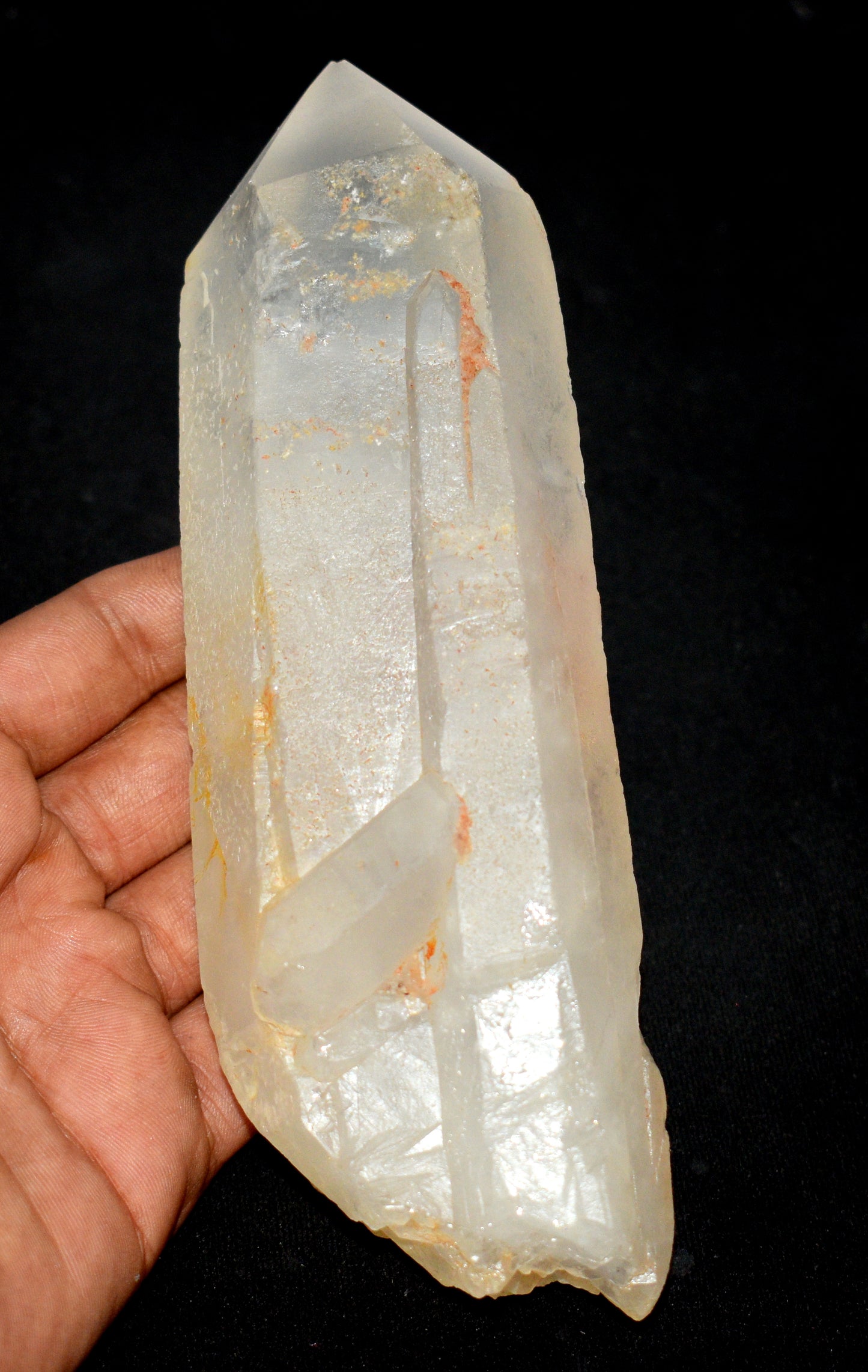 Very Rare Big Size Beautiful Tantric Twin Crystal – Soul Mate Crystal - Enhances Energy Flow and Spiritual Healing- {Weight- 694.00 Gram}