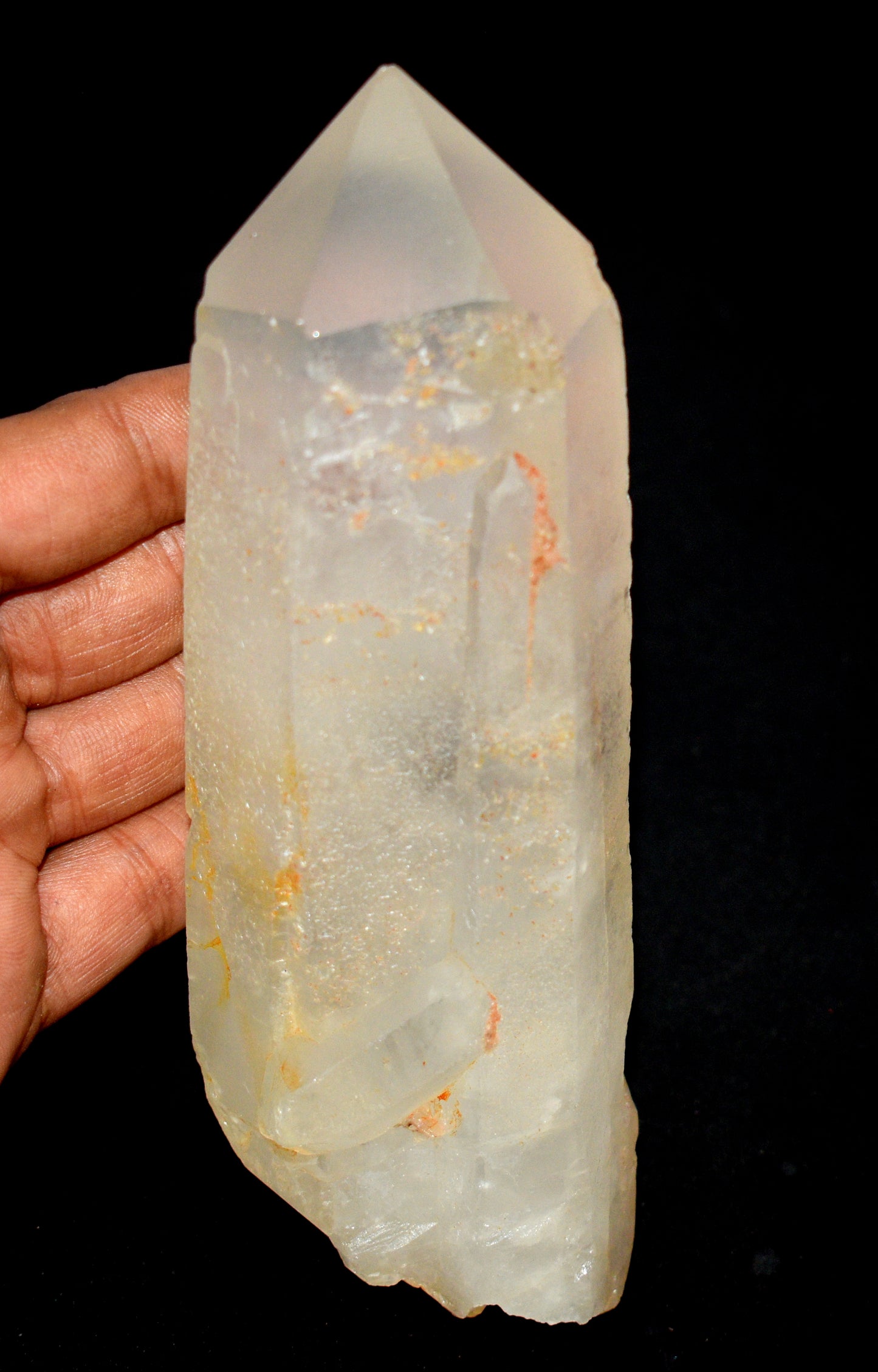 Very Rare Big Size Beautiful Tantric Twin Crystal – Soul Mate Crystal - Enhances Energy Flow and Spiritual Healing- {Weight- 694.00 Gram}