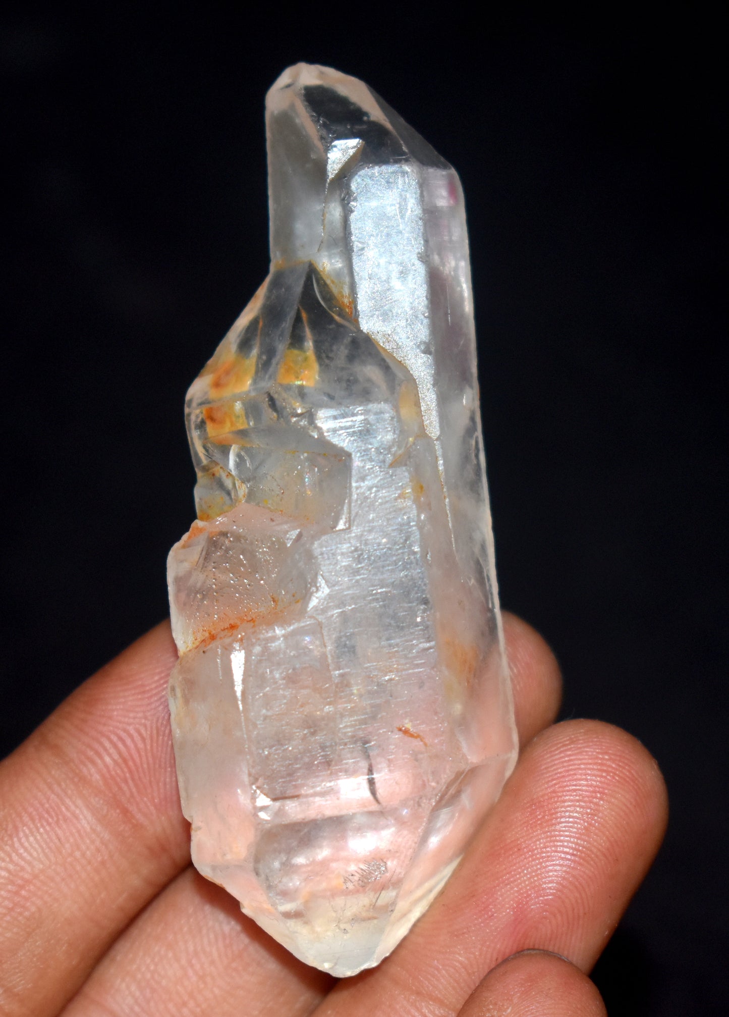 Very Very Rare Double Pointer Window Crystal - Enhances Energy Flow and Spiritual Healing- {Weight- 47.40 Gram}