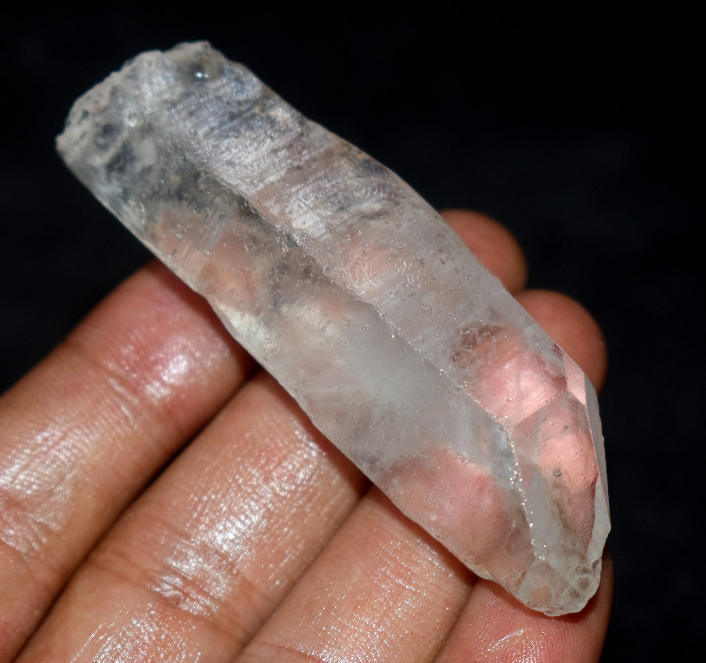 Natural Lemurian Window Seed Crystal – Clear Energizing- {Weight- 37.91  Gram},