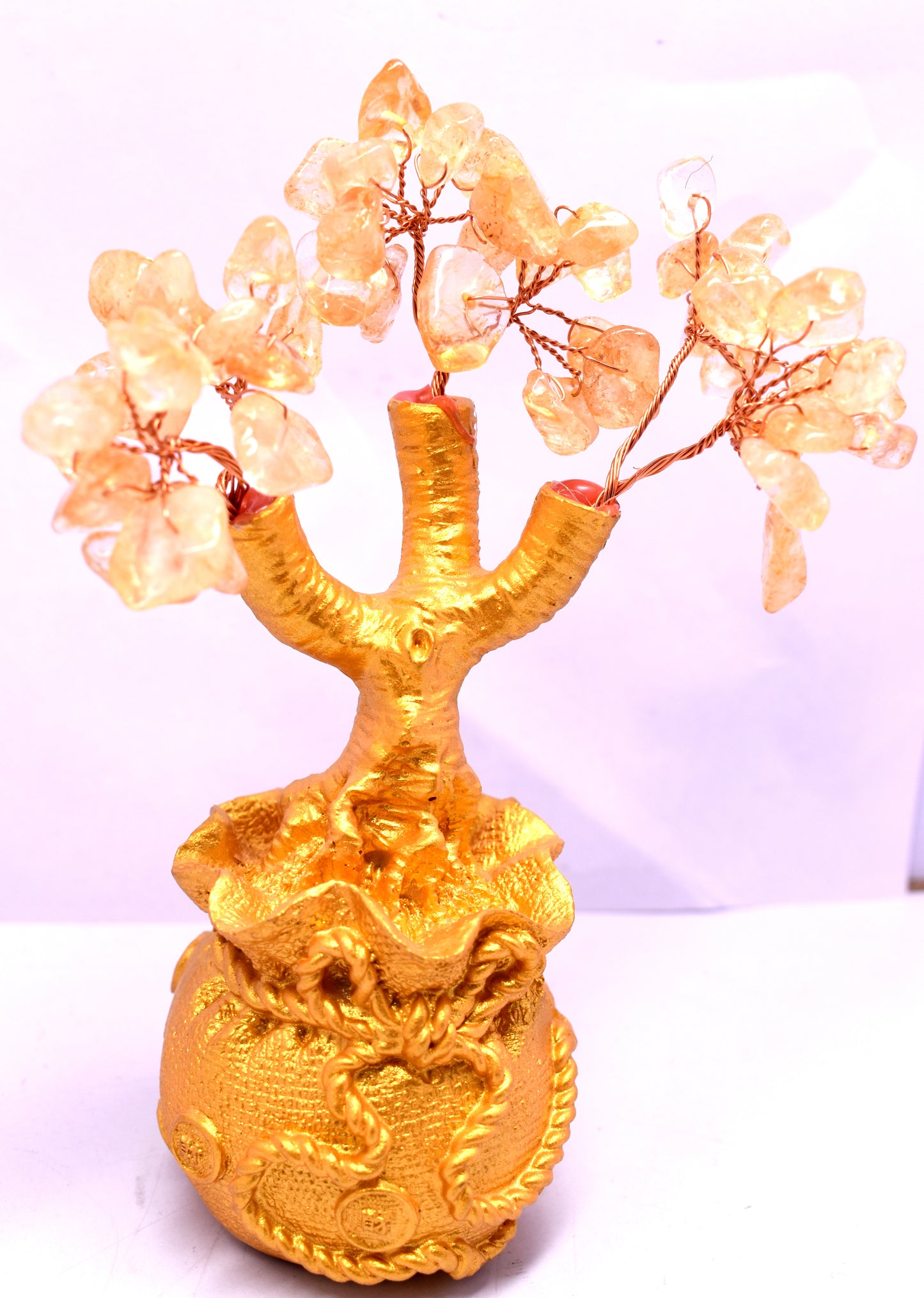 This Citrine Money Tree (343.20g) is designed to attract money and abundance.
 #CitrineMoneyTree #AbundanceCrystals #AttractWealth #MoneyTree #HealingCrystals #EnergyHealing #CrystalDecor
