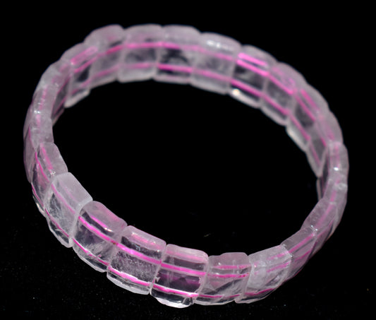 This Rose Quartz Adjustable Bracelet offers healing energy with a customizable fit for comfort and style.  #RoseQuartzBracelet #AdjustableBracelet #HealingCrystals #CrystalJewelry #EnergyHealing