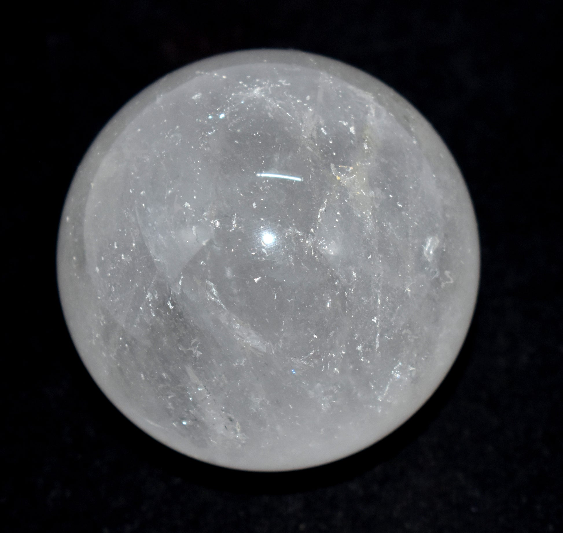 This beautifully polished crystal round ball weighs 270.00 grams, showcasing a smooth #SpiritualGrowth #NaturalCrystal #MineralCollection #MetaphysicalProperties #CrystalHealing #EnergyHealing #CrystalCollector 