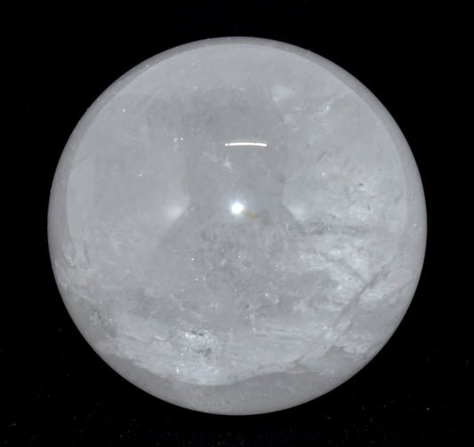This magnificent Crystal Polished Round Ball, weighing 675 grams #ClearQuartz  #MeditationCrystal #BalanceAndHarmony #SpiritualHealing #ClarityAndFocus #HealingStone #MetaphysicalProperties #PositiveEnergy 