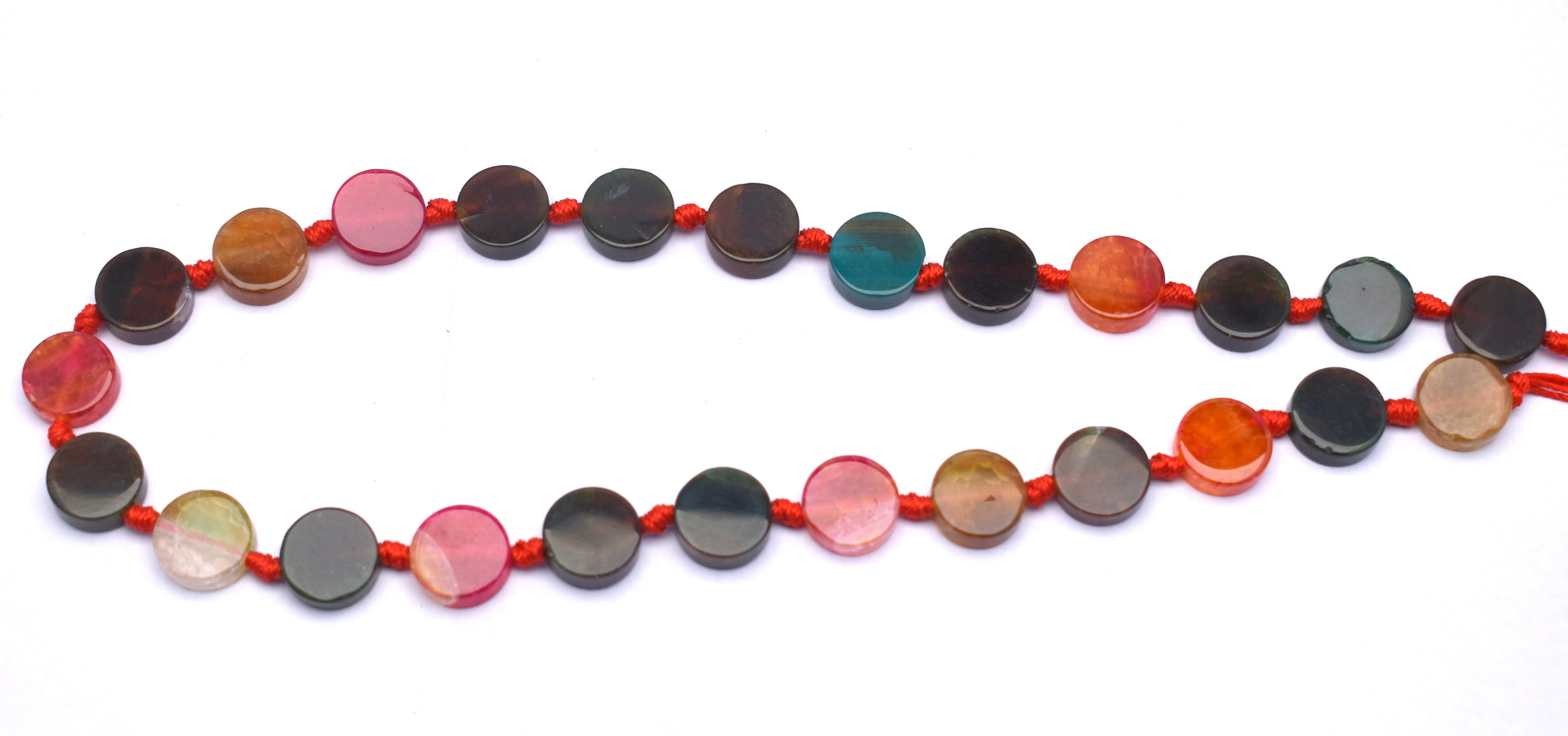 This vibrant strand features natural multicolor agate coin-shaped beads (14mm), ideal for creating eye-catching, unique jewelry pieces.
#MulticolorAgate #AgateCoinBeads #GemstoneJewelry #HealingCrystals #CrystalBeads #JewelryMaking #FashionJewelry #ColorfulBeads






