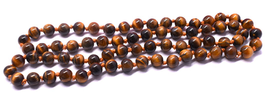  Tiger Eye Bead Knotted Mala for Strength and Protection – Supports Courage, Confidence, and Grounding #TigerEye #Strength #Protection #CrystalHealing #Mala







