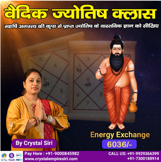 Vaidik Jyotish Class – Learn True Astrology with Crystal Siri