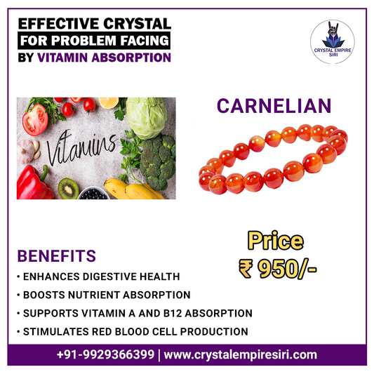 Vitamin Absorption | Crystal for Remedy