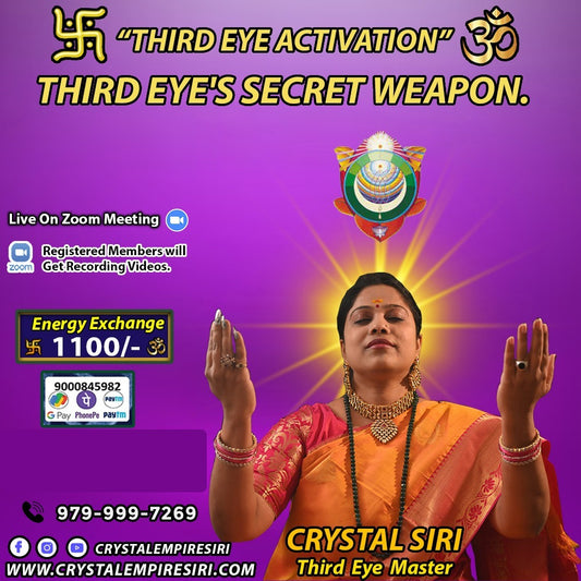 Bindu Chakra Class | Third Eye Activation" - Unlock the Power Within!