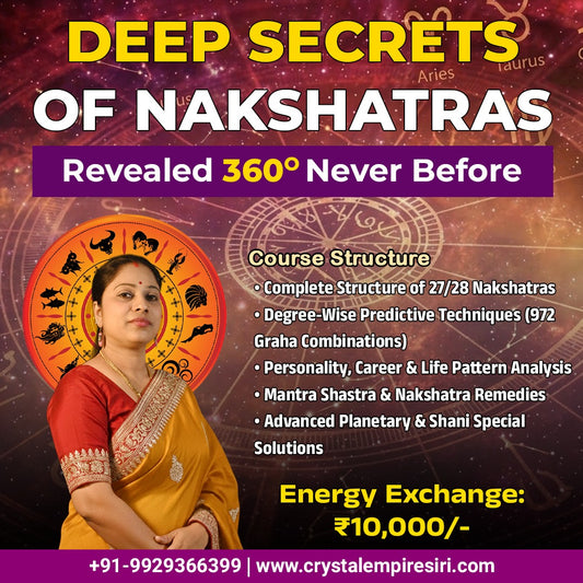 Deep Secrets of Nakshatras | Advanced Vedic Astrology Course