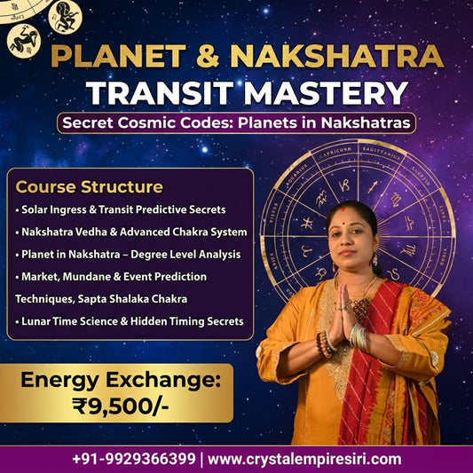 Planet & Nakshatra Transit Mastery Course Online India