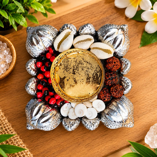 Diwali Crystal Diya | Premium Decorative Diya for Diwali Puja