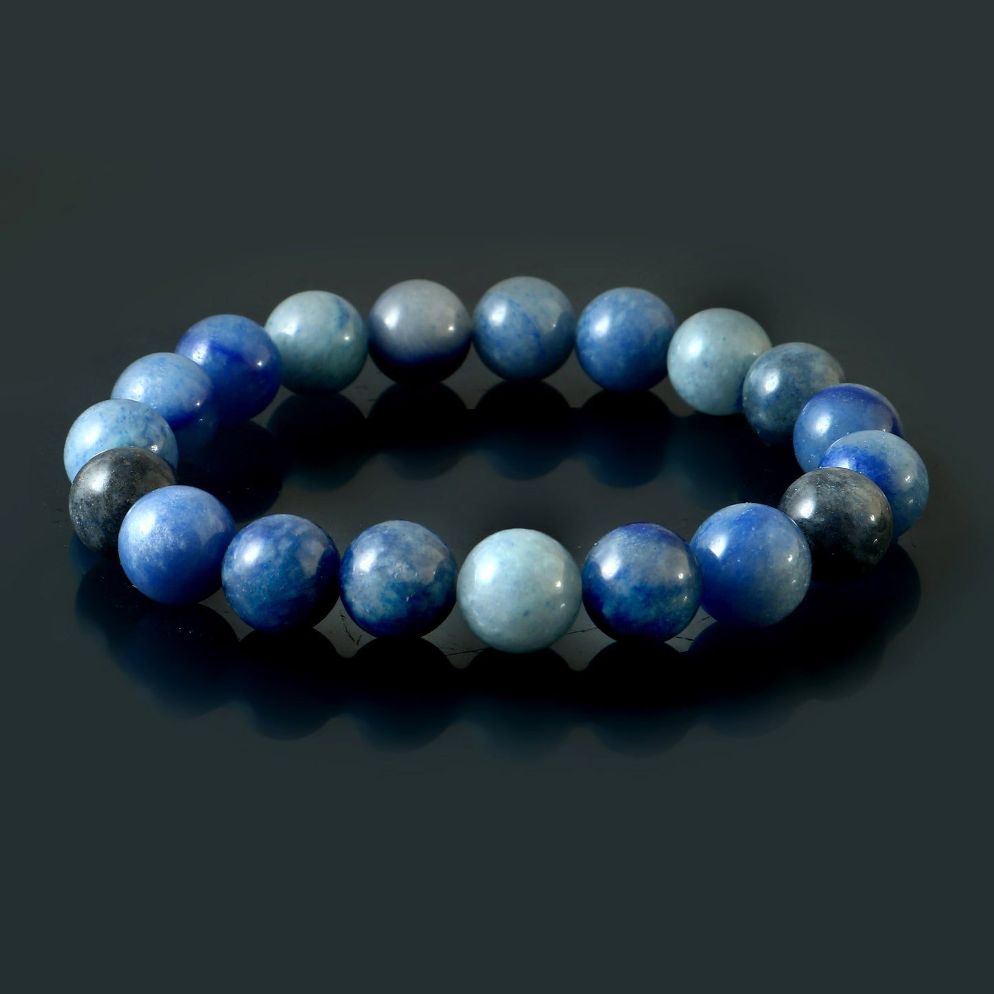 Blue Aventurine Bracelet, Women Bracelets, Men Bracelets, Beaded Bracelet For Gift Stone Bracelet