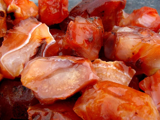 Carnelian Crystal Raw {Rough}