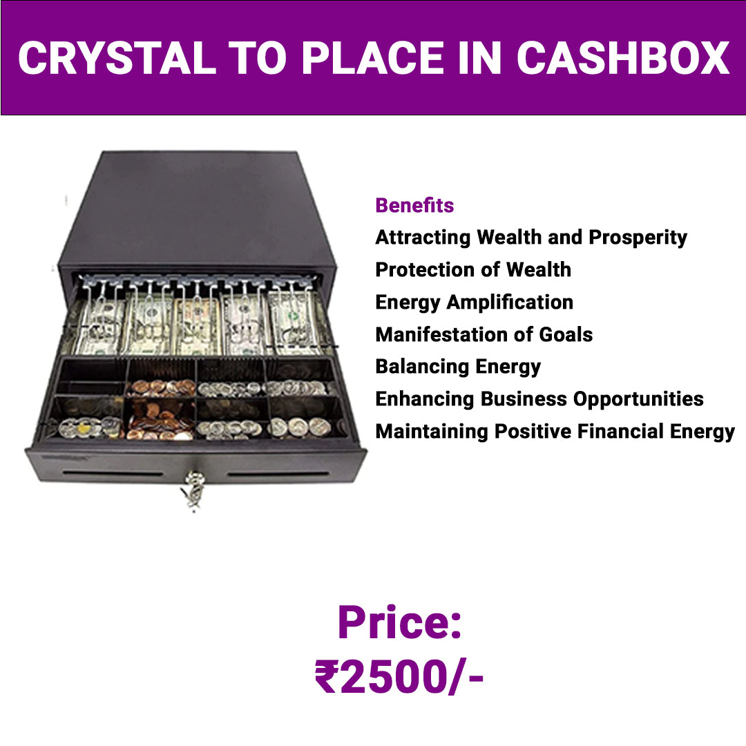 Crystal to place in Cash Box