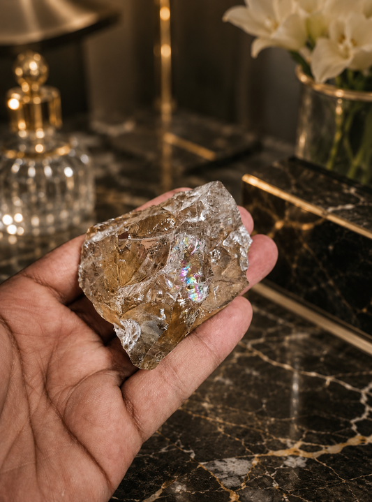Natural Smoky Quartz Raw Crystal for Protection & Grounding Energy 140 Gram