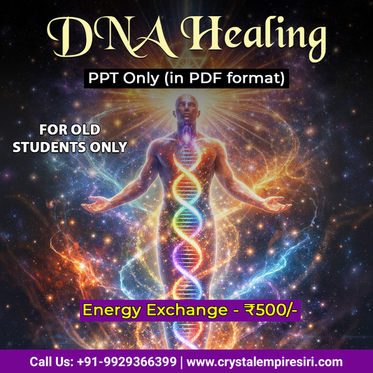 🧬 DNA Healing – Powerful Energy Activation PPT (PDF Format) 🧬 DNA Healing – Powerful Energy Activation PPT (PDF Format) - (For Old Students Only)