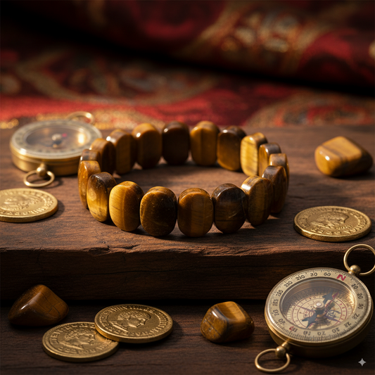 Tiger Eye Adjustable  Bracelet
