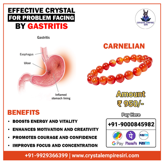 Gastritis Problem | Crystal For Remedies