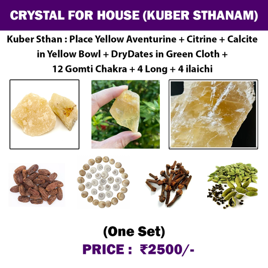 Crystal For House { Kuber Sthanam }