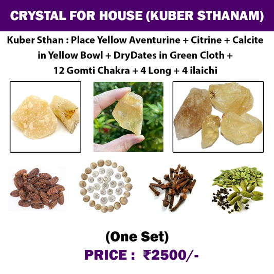 Crystal For House { Kuber Sthanam }