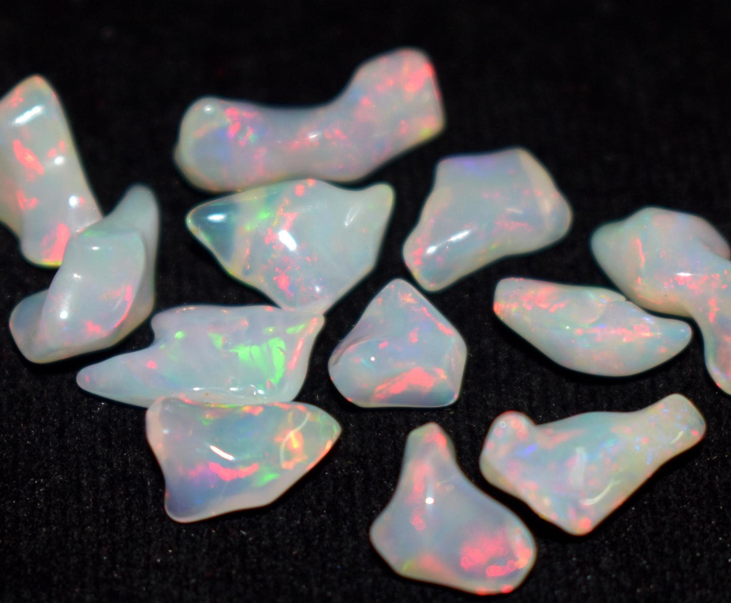 Genuine & 100% Natural Ethiopian Opal, Multi Welo Fire Opal Polish Rough, 5000 Carat, Mix Size And Mix Shape, Pieces-4000