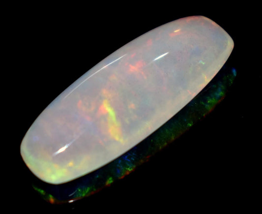 Opal, 100% Natural Ethiopian Opal, Octagon Welo Fire Cabochon Loose Gemstone, 5.50 Carat, Size-22x8.5x5mm, For Jewelry Making,