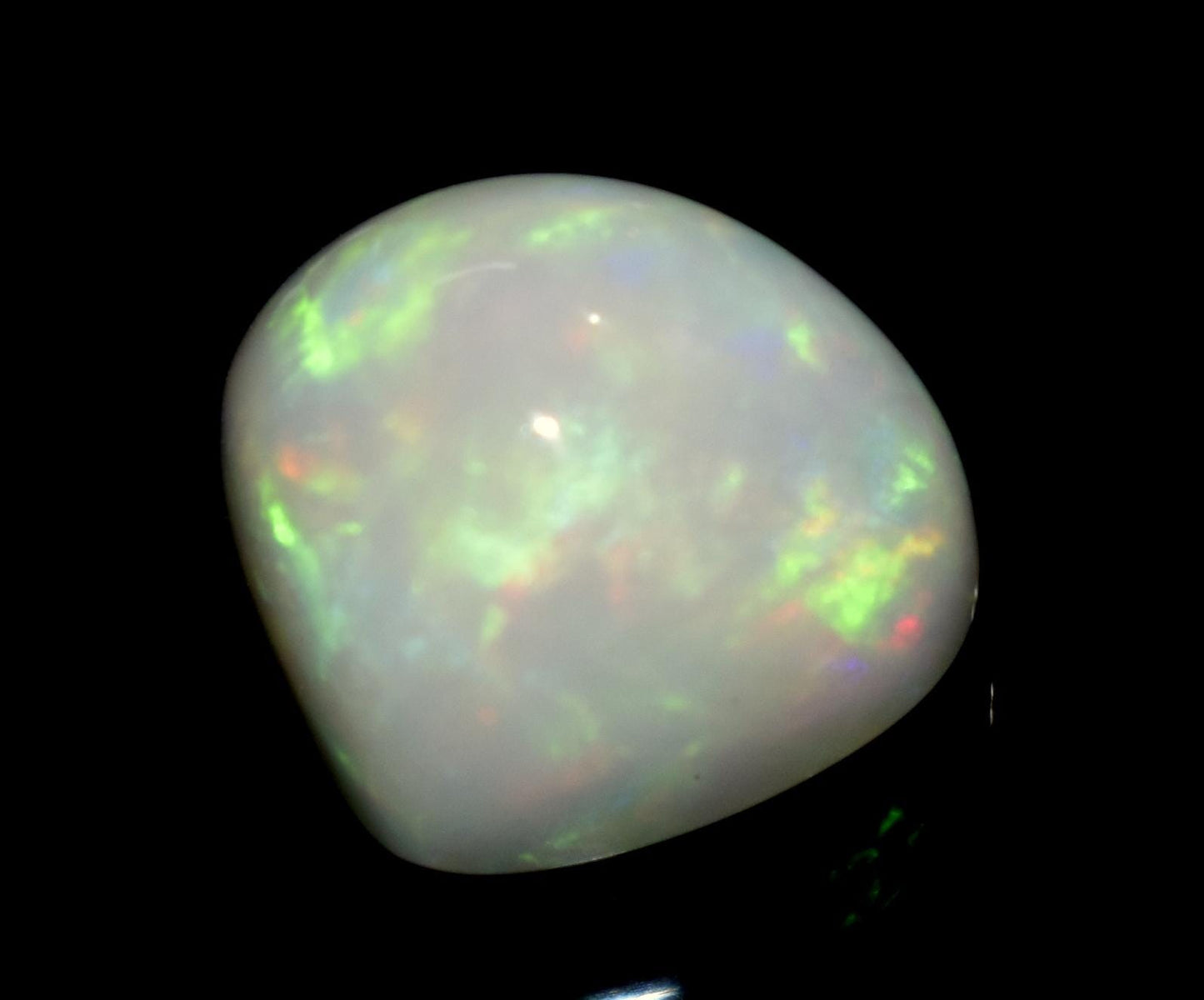 Genuine & 100% Natural Ethiopian Opal, Heart Shape Cabochon Loose Gemstone, 7.50 Carat, Size-14x12x9mm, For Jewelry Making,